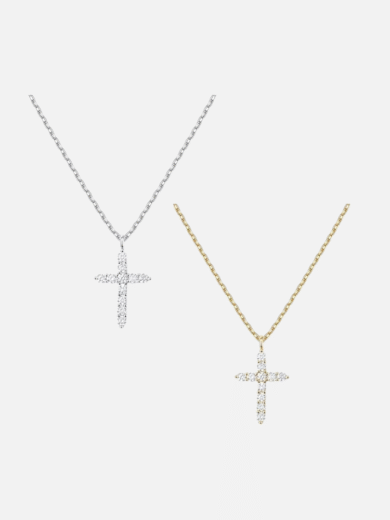 2PCS Cross Necklace Set