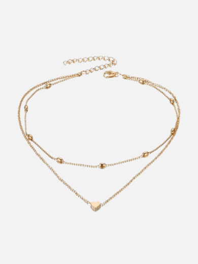 Stylish  Multilayer Chain Pendant Necklace